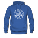 Ohio Hoodie - State Design Unisex Ohio Hooded Sweatshirt - royal blue