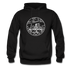 Ohio Hoodie - State Design Unisex Ohio Hooded Sweatshirt - black