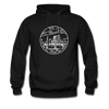 Ohio Hoodie - State Design Unisex Ohio Hooded Sweatshirt - black