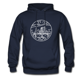 Ohio Hoodie - State Design Unisex Ohio Hooded Sweatshirt