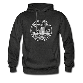 Ohio Hoodie - State Design Unisex Ohio Hooded Sweatshirt