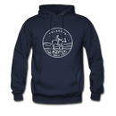 Oklahoma Hoodie - State Design Unisex Oklahoma Hooded Sweatshirt - navy