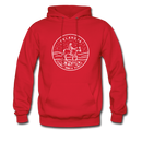Oklahoma Hoodie - State Design Unisex Oklahoma Hooded Sweatshirt - red