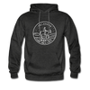 Oklahoma Hoodie - State Design Unisex Oklahoma Hooded Sweatshirt - charcoal gray