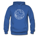 North Carolina Hoodie - State Design Unisex North Carolina Hooded Sweatshirt - royal blue