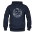 North Carolina Hoodie - State Design Unisex North Carolina Hooded Sweatshirt - navy