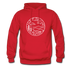 North Carolina Hoodie - State Design Unisex North Carolina Hooded Sweatshirt - red