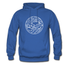 Tennessee Hoodie - State Design Unisex Tennessee Hooded Sweatshirt - royal blue