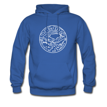 Tennessee Hoodie - State Design Unisex Tennessee Hooded Sweatshirt - royal blue
