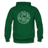 Tennessee Hoodie - State Design Unisex Tennessee Hooded Sweatshirt - forest green
