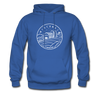 Wisconsin Hoodie - State Design Unisex Wisconsin Hooded Sweatshirt - royal blue