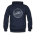 Wisconsin Hoodie - State Design Unisex Wisconsin Hooded Sweatshirt - navy