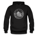 Rhode Island Hoodie - State Design Unisex Rhode Island Hooded Sweatshirt - black