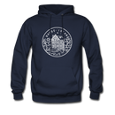 Rhode Island Hoodie - State Design Unisex Rhode Island Hooded Sweatshirt - navy