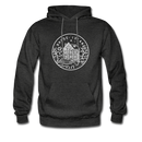 Rhode Island Hoodie - State Design Unisex Rhode Island Hooded Sweatshirt - charcoal gray
