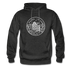 Rhode Island Hoodie - State Design Unisex Rhode Island Hooded Sweatshirt - charcoal gray