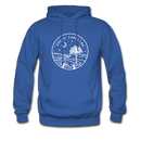 South Carolina Hoodie - State Design Unisex South Carolina Hooded Sweatshirt - royal blue