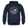 South Carolina Hoodie - State Design Unisex South Carolina Hooded Sweatshirt - navy