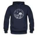 South Carolina Hoodie - State Design Unisex South Carolina Hooded Sweatshirt - navy