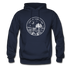 South Carolina Hoodie - State Design Unisex South Carolina Hooded Sweatshirt - navy