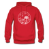 South Carolina Hoodie - State Design Unisex South Carolina Hooded Sweatshirt - red