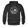 South Carolina Hoodie - State Design Unisex South Carolina Hooded Sweatshirt - charcoal gray