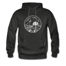South Carolina Hoodie - State Design Unisex South Carolina Hooded Sweatshirt - charcoal gray