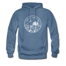 South Carolina Hoodie - State Design Unisex South Carolina Hooded Sweatshirt - denim blue