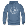 South Carolina Hoodie - State Design Unisex South Carolina Hooded Sweatshirt - denim blue