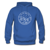South Dakota Hoodie - State Design Unisex South Dakota Hooded Sweatshirt - royal blue