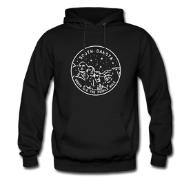South Dakota Hoodie - State Design Unisex South Dakota Hooded Sweatshirt - black