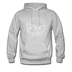 South Dakota Hoodie - State Design Unisex South Dakota Hooded Sweatshirt - heather gray