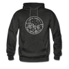 South Dakota Hoodie - State Design Unisex South Dakota Hooded Sweatshirt - charcoal gray
