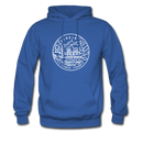 Virginia Hoodie - State Design Unisex Virginia Hooded Sweatshirt - royal blue