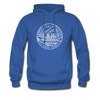Virginia Hoodie - State Design Unisex Virginia Hooded Sweatshirt - royal blue