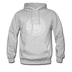 Virginia Hoodie - State Design Unisex Virginia Hooded Sweatshirt - heather gray