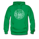 Virginia Hoodie - State Design Unisex Virginia Hooded Sweatshirt - kelly green