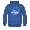 Washington Hoodie - State Design Unisex Washington Hooded Sweatshirt - royal blue