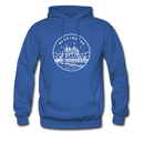 Washington Hoodie - State Design Unisex Washington Hooded Sweatshirt - royal blue