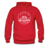 Washington Hoodie - State Design Unisex Washington Hooded Sweatshirt - red