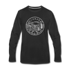 Alabama Long Sleeve T-Shirt - State Design Unisex Alabama Long Sleeve Shirt - black