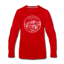 Colorado Long Sleeve T-Shirt - State Design Unisex Colorado Long Sleeve Shirt - red