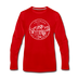 Colorado Long Sleeve T-Shirt - State Design Unisex Colorado Long Sleeve Shirt - red