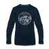 Colorado Long Sleeve T-Shirt - State Design Unisex Colorado Long Sleeve Shirt - deep navy