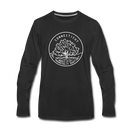 Connecticut Long Sleeve T-Shirt - State Design Unisex Connecticut Long Sleeve Shirt - black