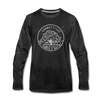 Connecticut Long Sleeve T-Shirt - State Design Unisex Connecticut Long Sleeve Shirt - charcoal gray