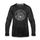 Connecticut Long Sleeve T-Shirt - State Design Unisex Connecticut Long Sleeve Shirt - charcoal gray