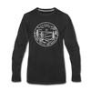 Georgia Long Sleeve T-Shirt - State Design Unisex Georgia Long Sleeve Shirt - black