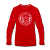 Georgia Long Sleeve T-Shirt - State Design Unisex Georgia Long Sleeve Shirt - red