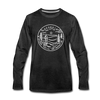 Georgia Long Sleeve T-Shirt - State Design Unisex Georgia Long Sleeve Shirt - charcoal gray